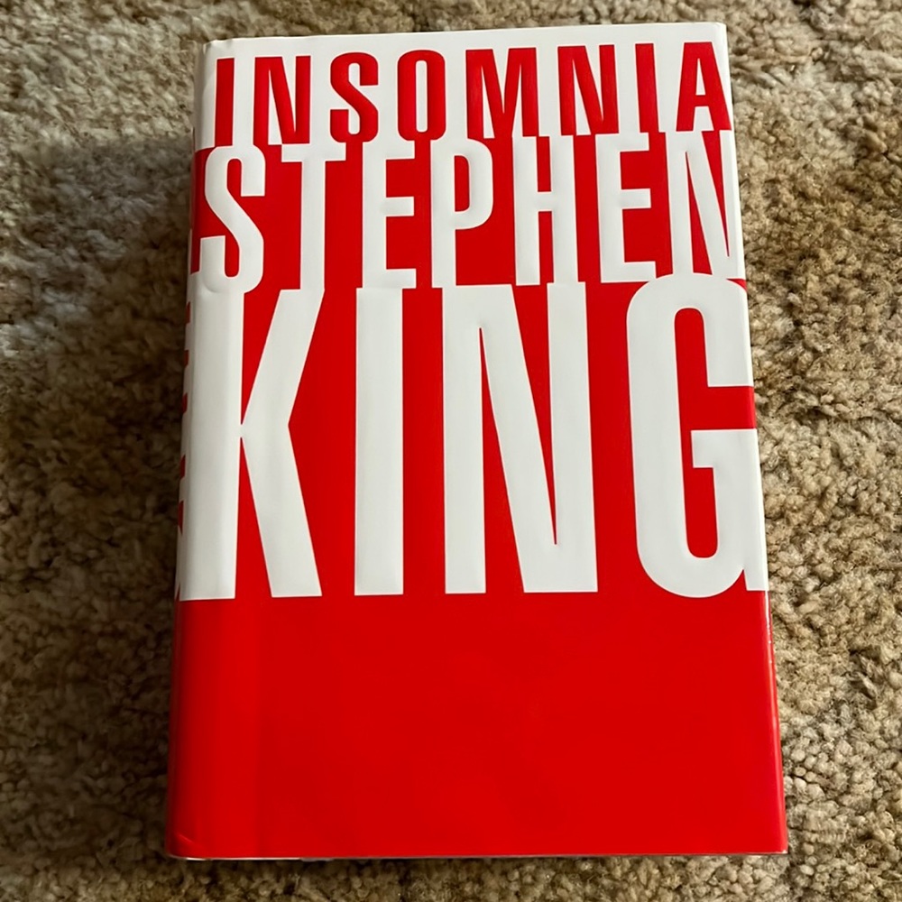 Stephen King insomnia hardback novel